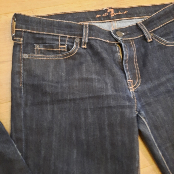 7 for all mankind skinny jeans pant - Picture 4 of 9